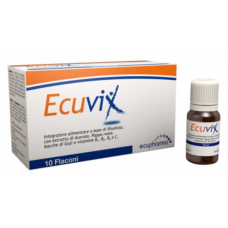 Ecupharma Ecuvix Complemento Alimenticio 10 Botellas De 10ml