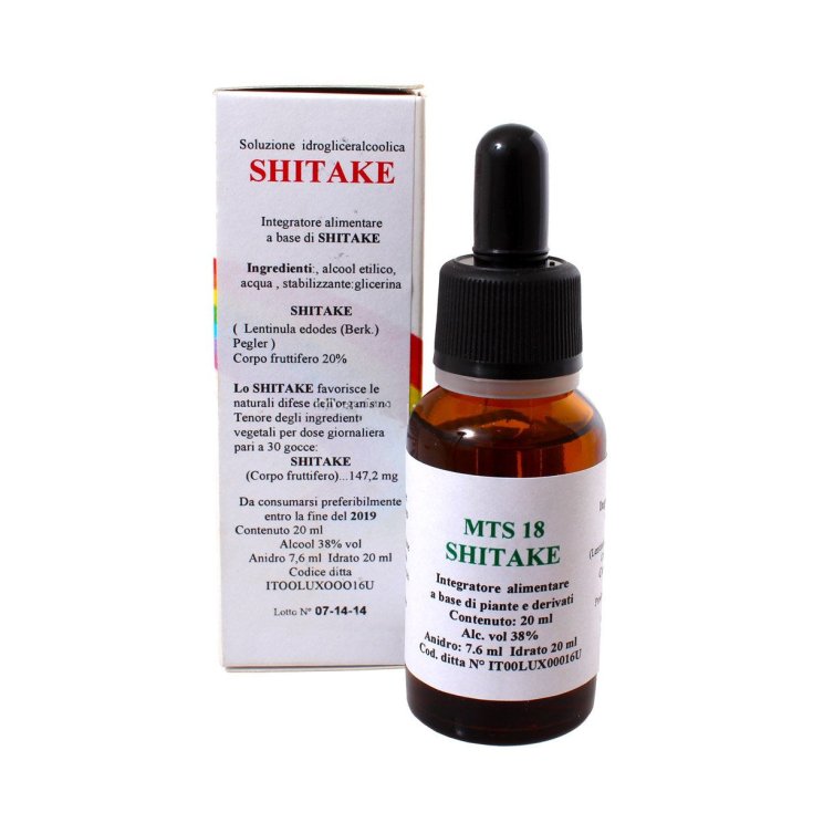 MTS18 Suplemento Alimenticio Gotas De Shitake 20ml