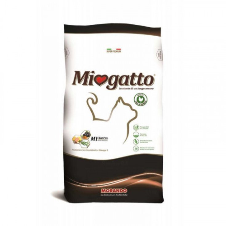 Morando Miogatto Dry Adult 0,3 Croquetas De Ternera Y Cebada 400g