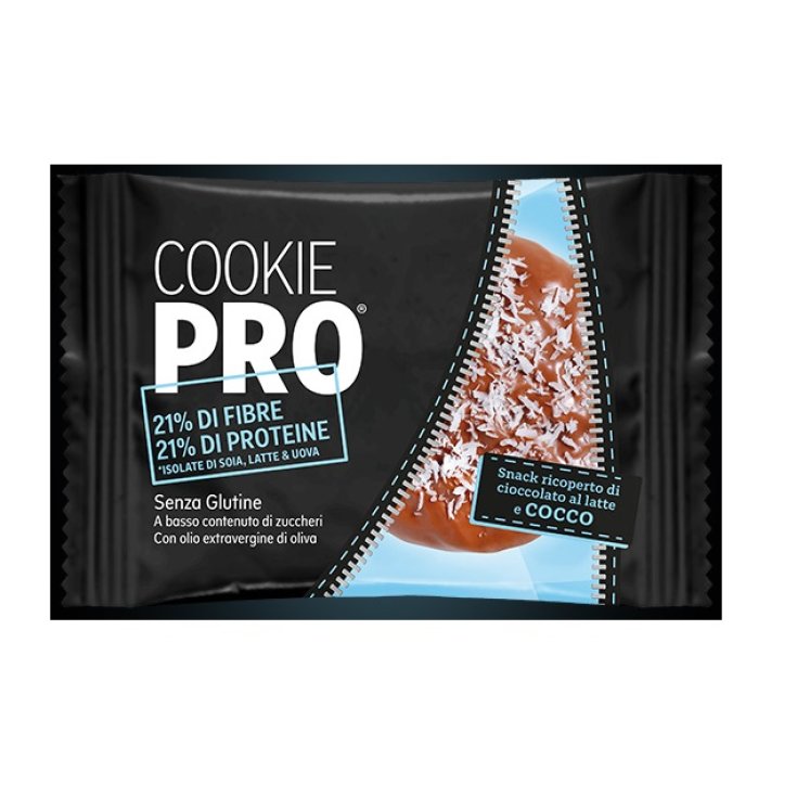 Cookie Pro Snack Coco Recubierto de Chocolate con Leche Monodosis 10g