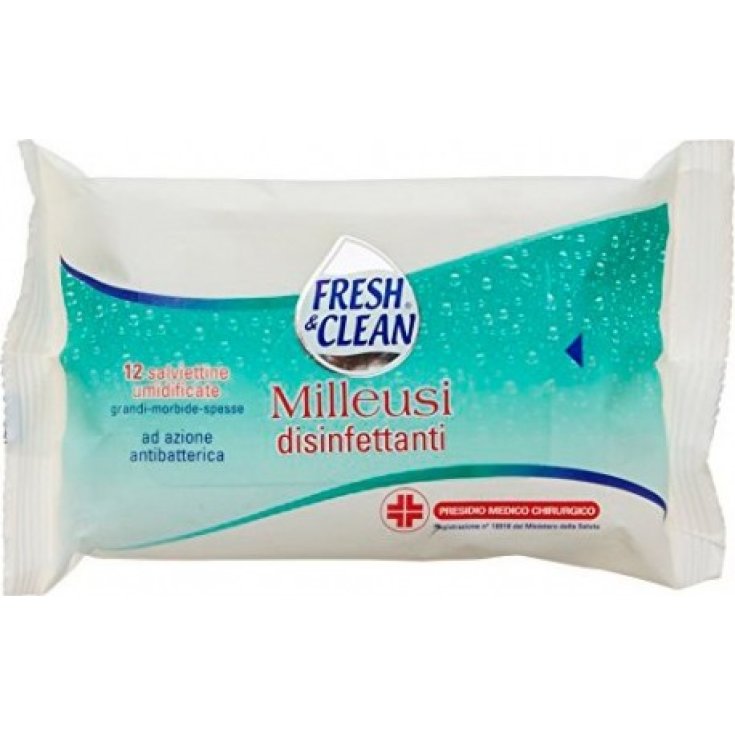 FRESH & CLEAN TOALLITAS DESINFECTANTES 12 UDS