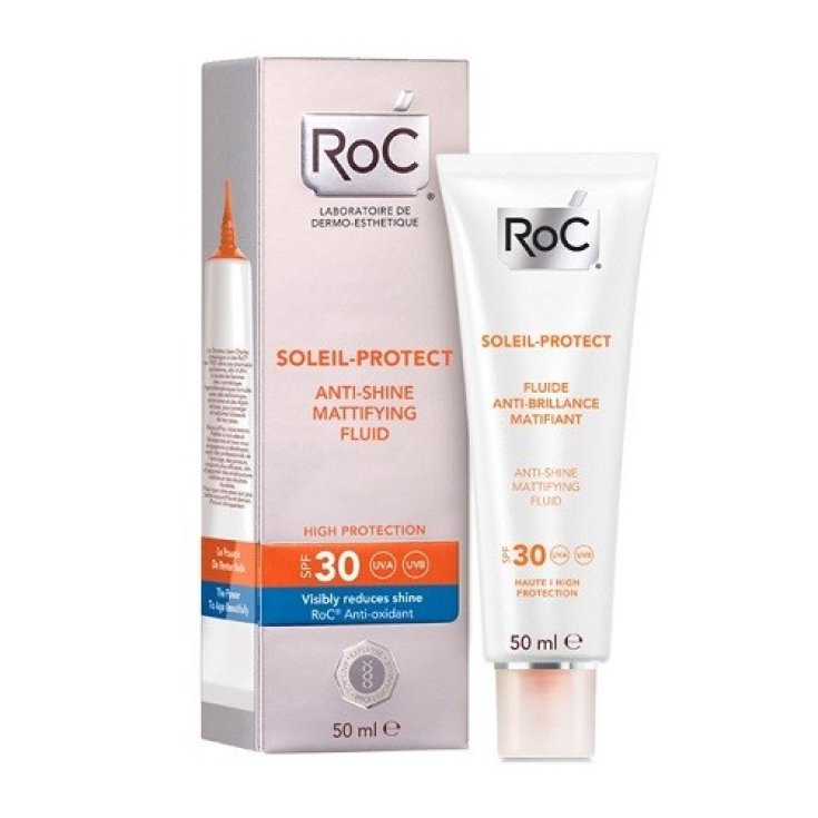 Roc Fluido Anti-Brillos Matificante Spf30 50ml