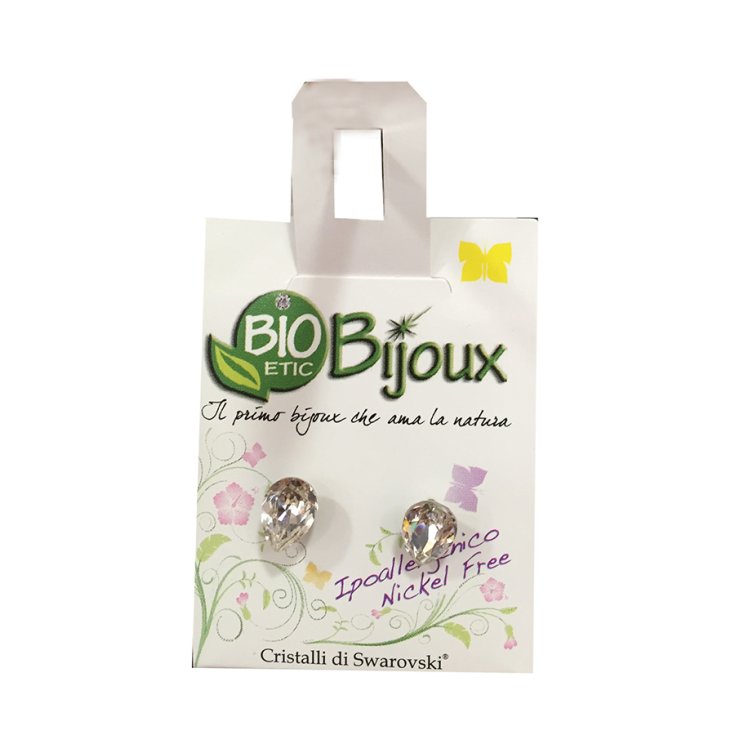 Pendiente colgante Bioetic Bijoux 8 mm Cristal