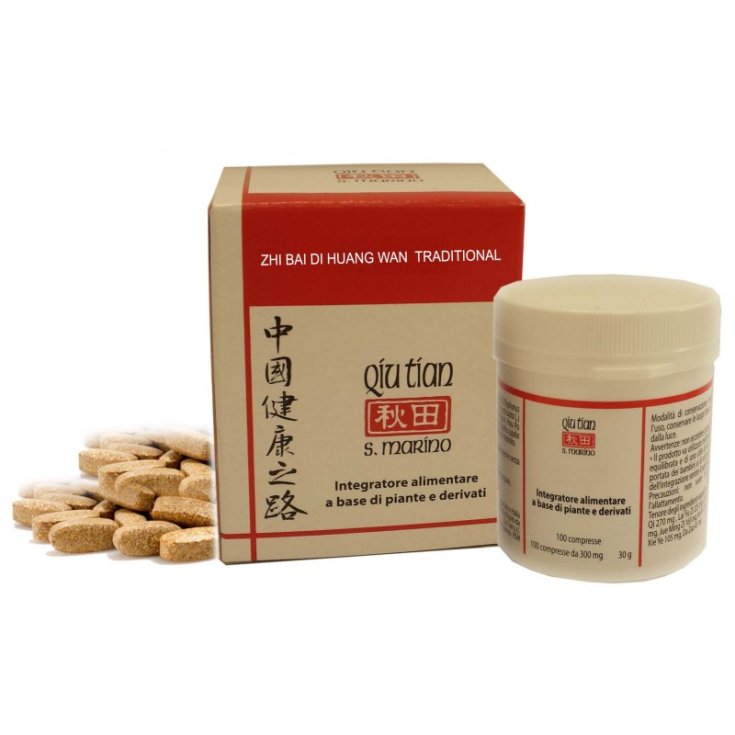 Zhi Bai Di Huang Wan Suplemento Alimenticio Tradicional 100 Comprimidos