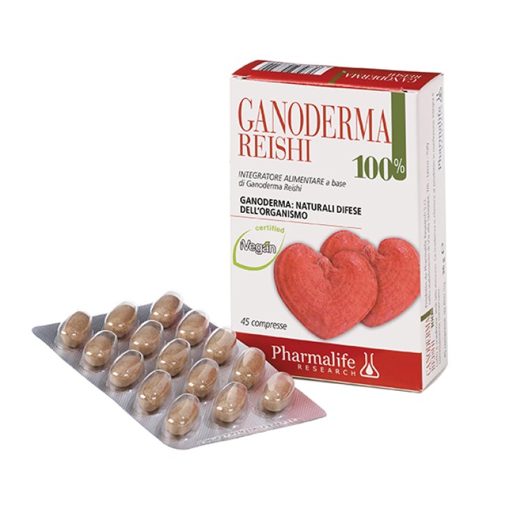 Ganoderma Reishi 100% Complemento Alimenticio 45 Comprimidos