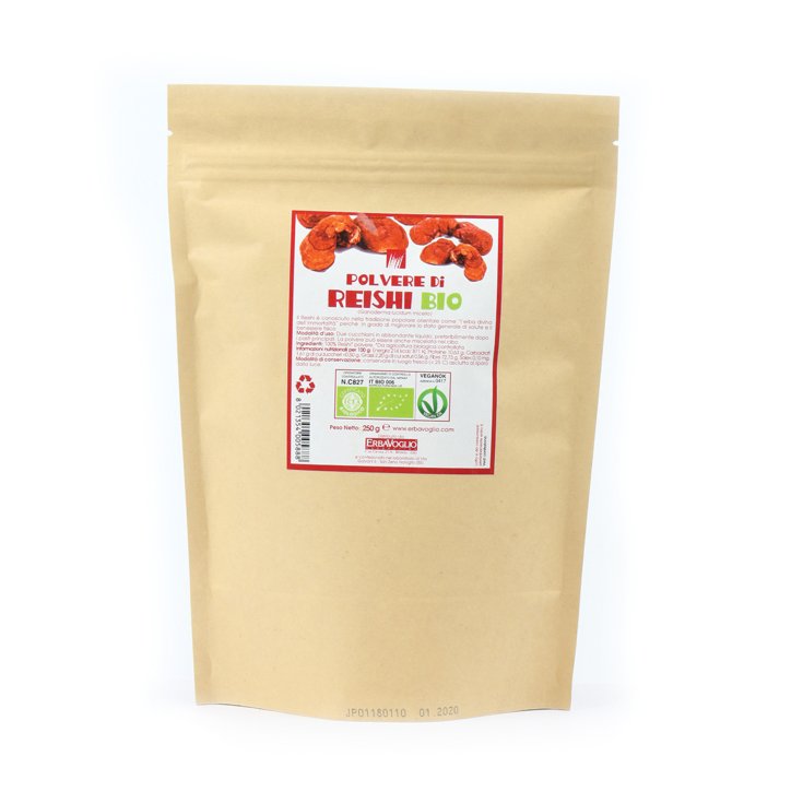 Erbavoglio Reishi Polvo Bio Complemento Alimenticio 250g