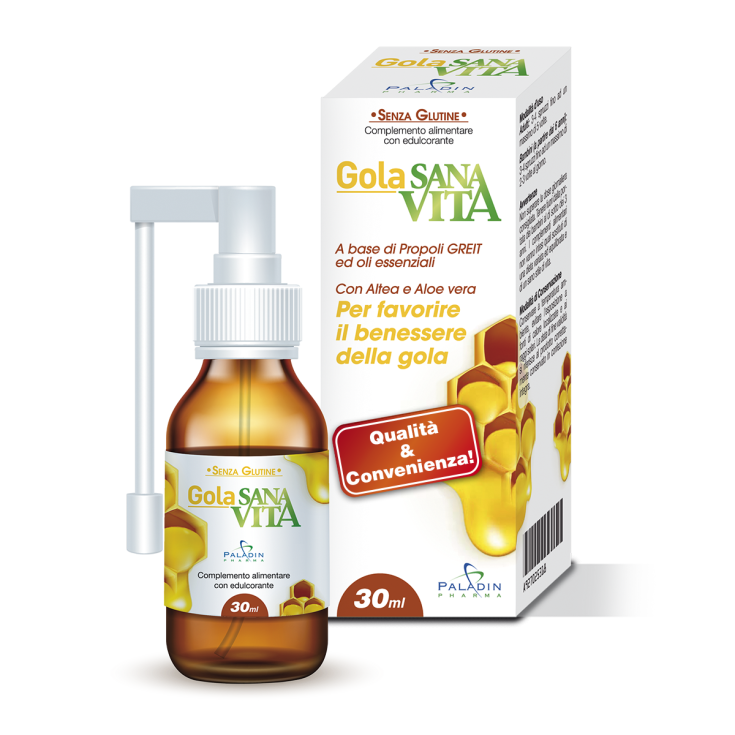 Sanavita Spray Garganta Sin Gluten 30ml