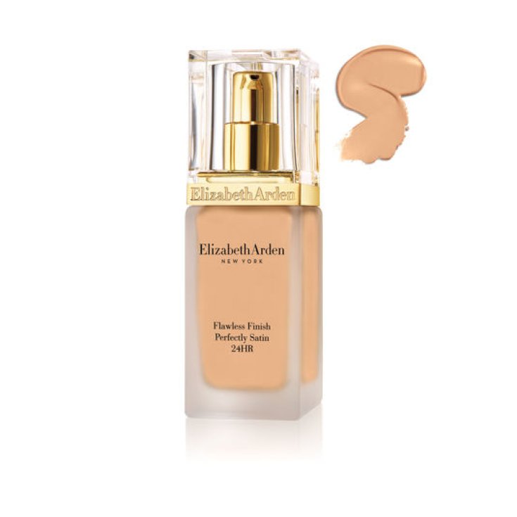 Base de maquillaje de Elizabeth Arden Flawless Finish Perfectly Satin 24h Sunbeige