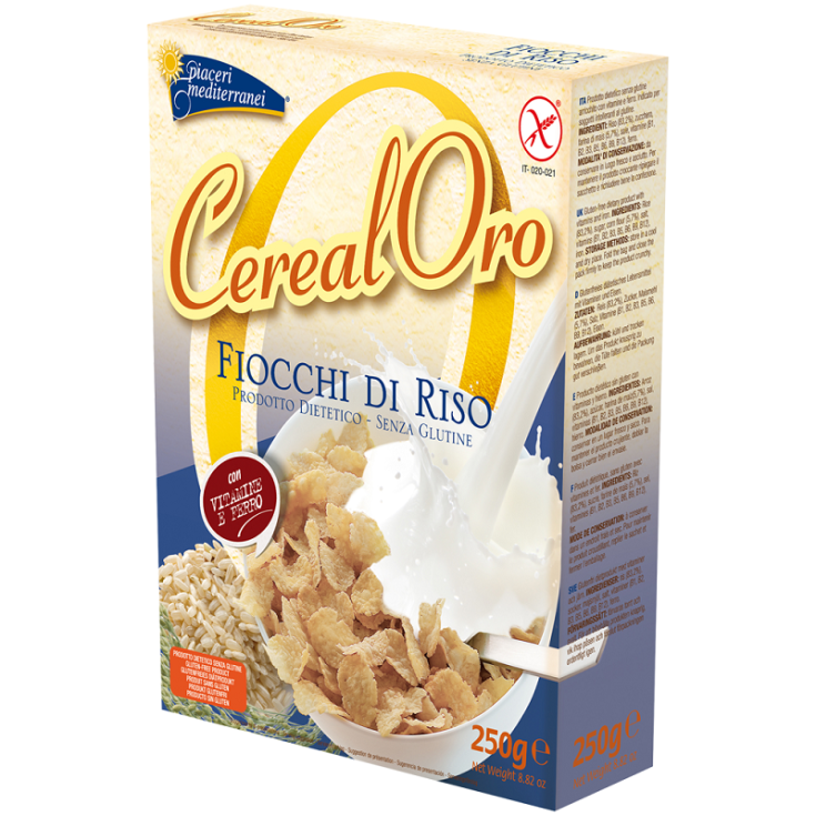 CerealOro Piaceri Mediterranei Copos De Arroz Con Maíz Sin Gluten 250g