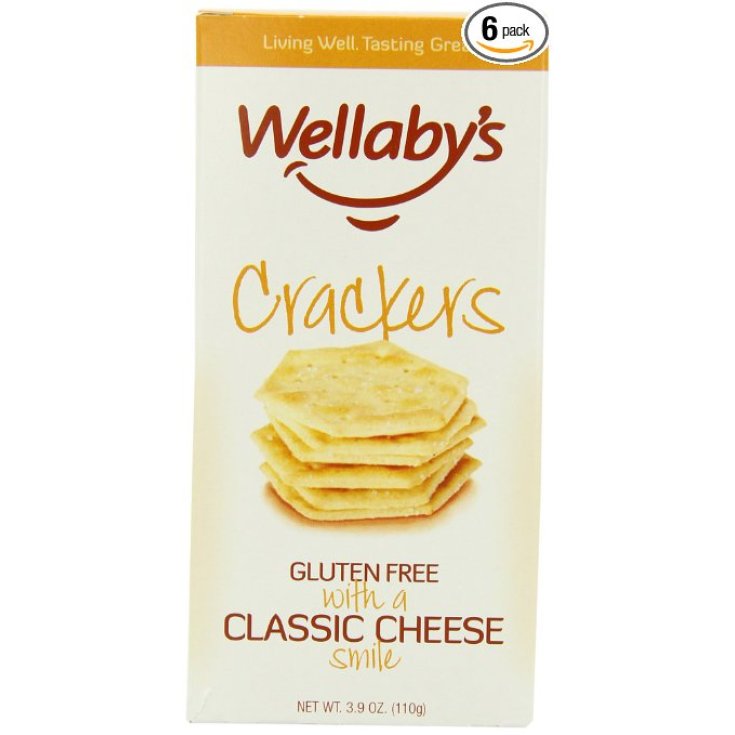 Wellaby's Crackers Clásico Queso Sin Gluten 110g