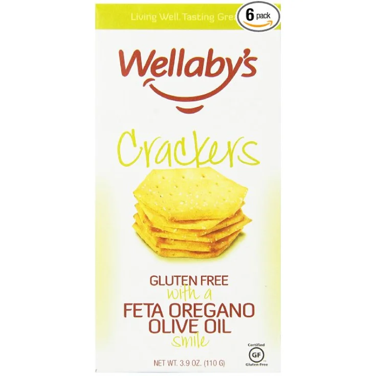 Galletas saladas Wellaby's Feta Olive