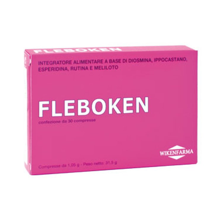 Wikenfarma Fleboken Complemento Alimenticio 30 Comprimidos