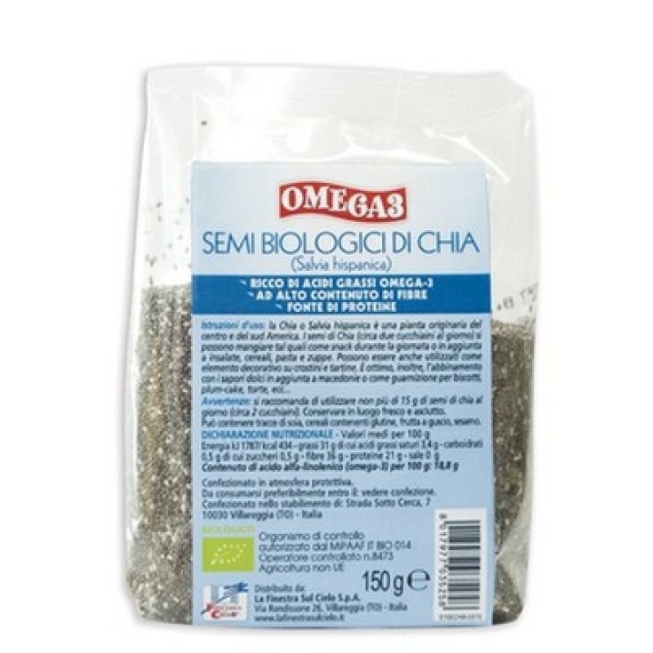 Omega 3 Semillas de Chia Bio 150g