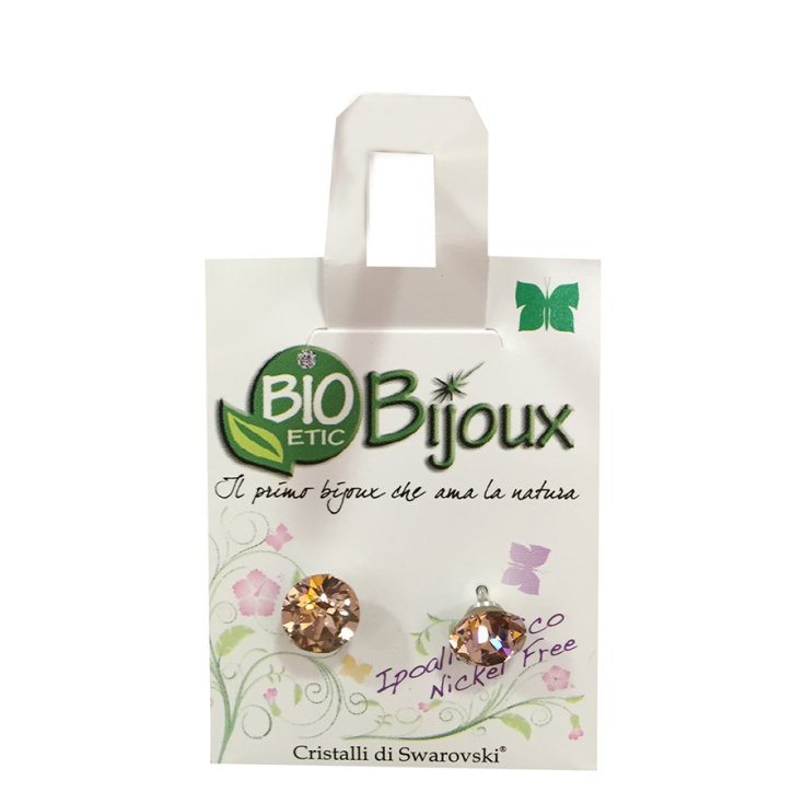 Pendiente Bioetic Bijoux Xilion 7,15 mm Crisólito