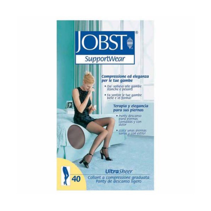 Medias de compresión graduada Jobst Ultrasheer 5-10 mmhg Color natural Talla 2