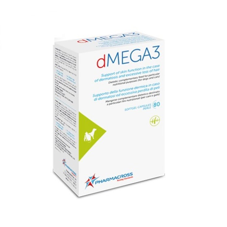 Pharmacross Dmega3 para perros 80perle