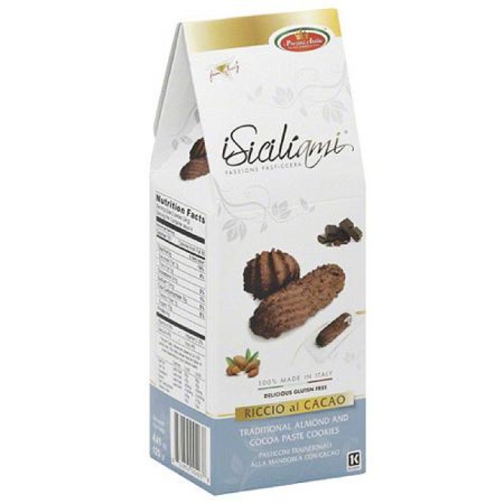 iSiciliami Riccio Al Cacao Pasteles Sin Gluten 125g