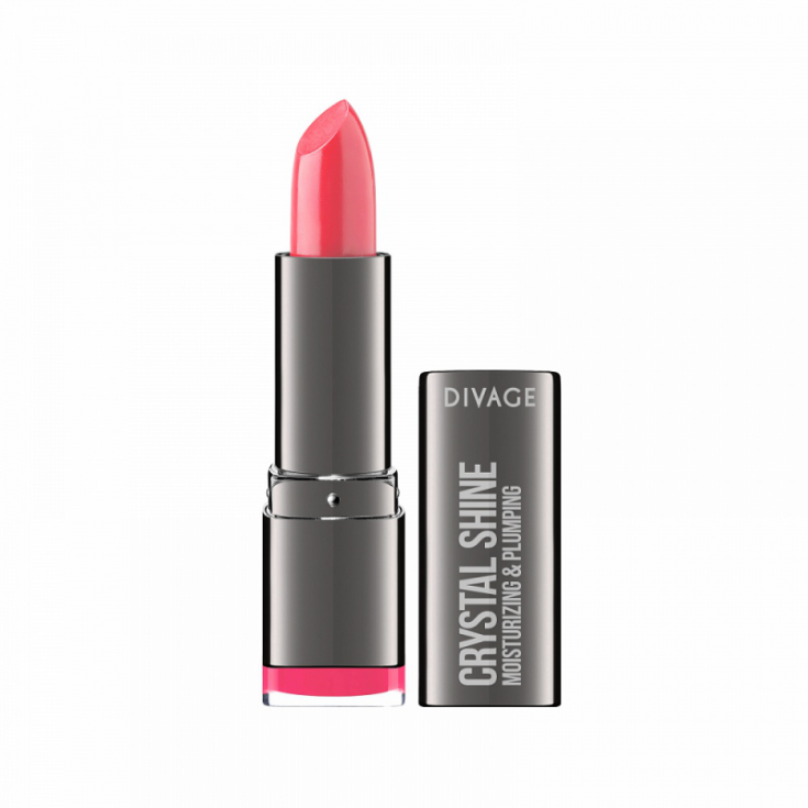 Divage Crystal Shine Lápiz labial sedoso y ligero 01 Rosa lujoso