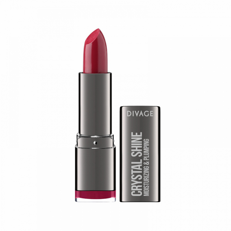 Divage Crystal Shine Lápiz labial sedoso y ligero 09 Cherry Love