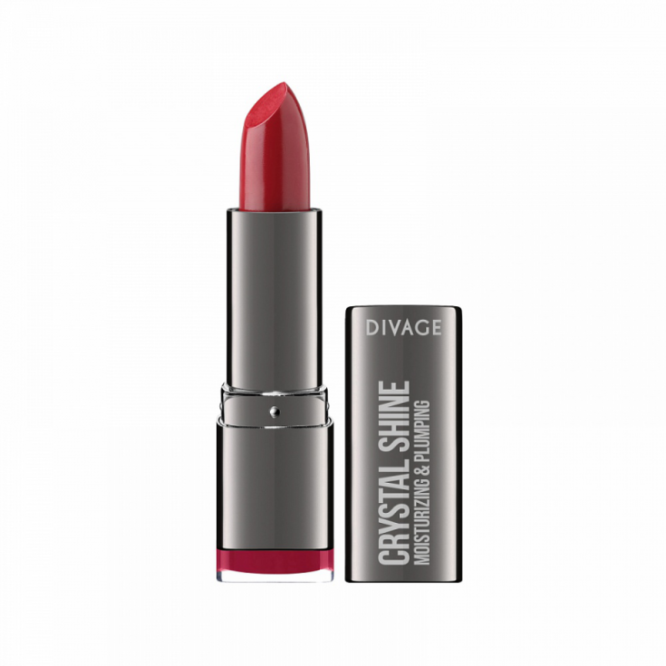 Divage Crystal Shine Lápiz labial sedoso y ligero 12 malva suave