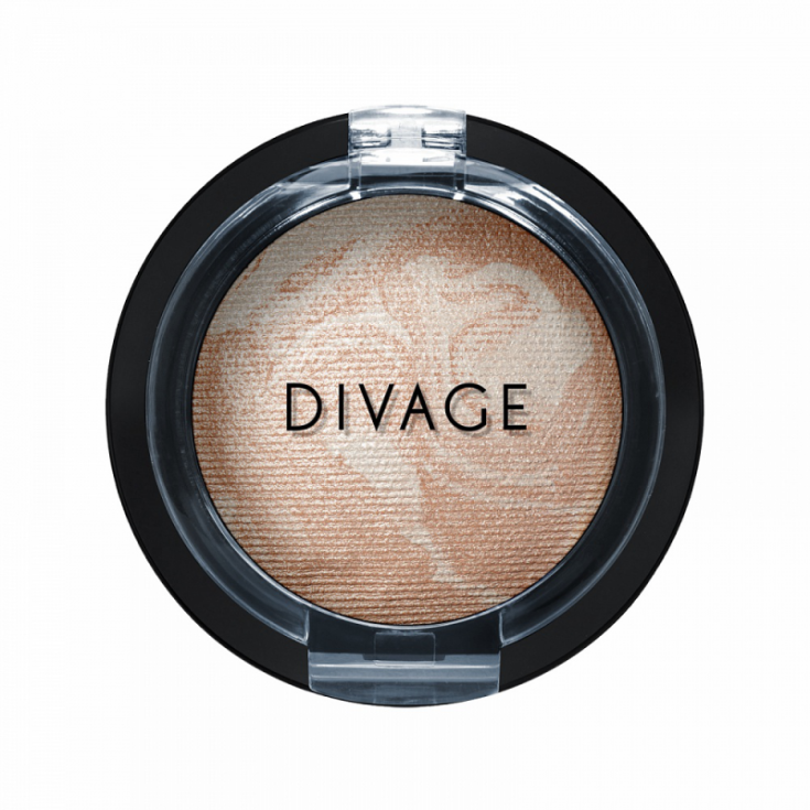 Divage Color Sphere Sombra de ojos al horno 20 Beige natural satinado