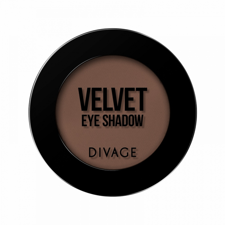 Divage Velvet Eye Shadow Sombra de ojos Matt 7302 Marrón oscuro