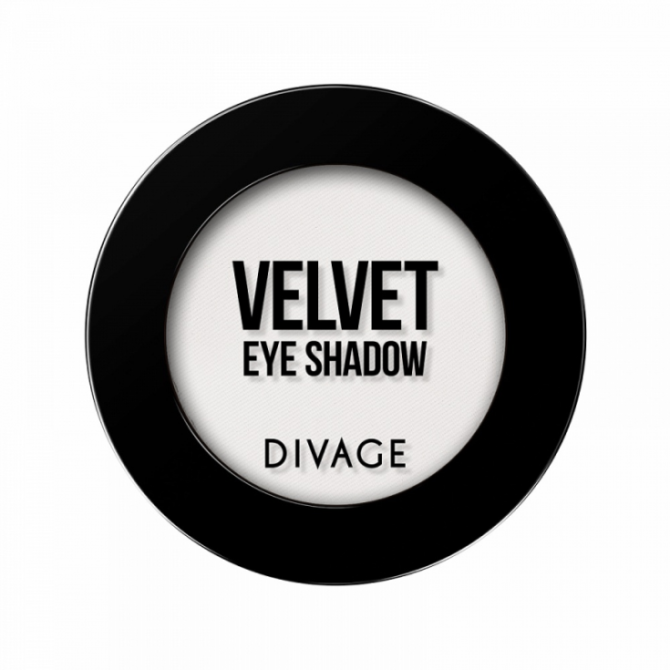 Divage Velvet Eye Shadow Sombra de ojos Mate 7303 Hielo blanco