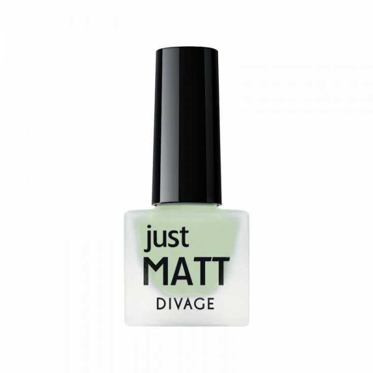 Divage Just Esmalte De Uñas Mate Efecto Mate 10 Verde Claro