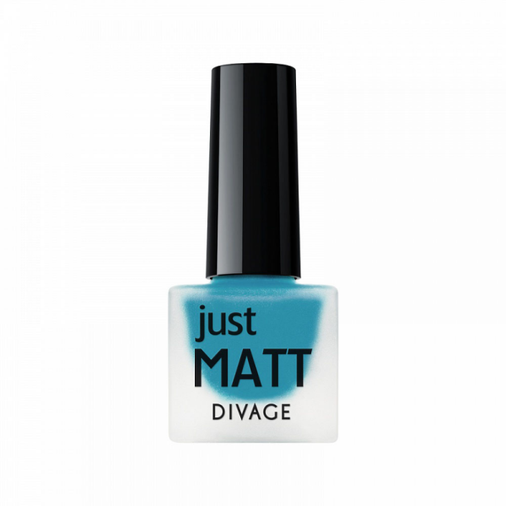 Divage Just Matt Matt Effect Uñas 14 Blue Essence