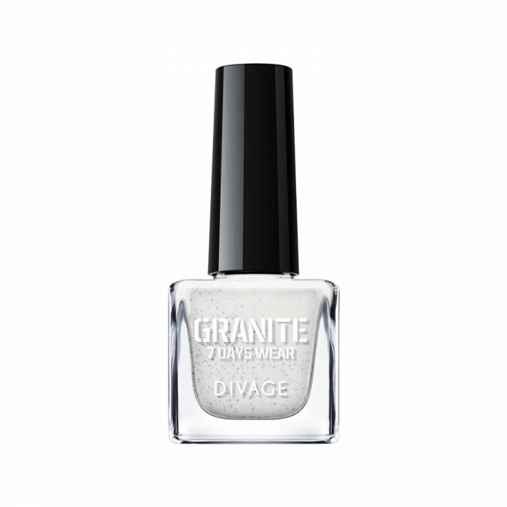 Divage Granite Esmalte de Uñas Efecto Granito 01 Blanco