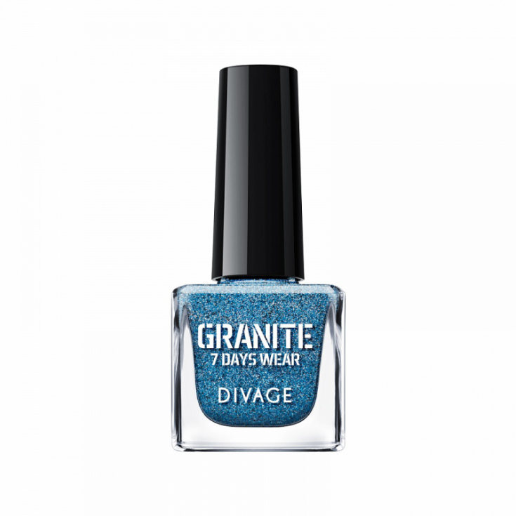 Divage Granite Esmalte de Uñas Efecto Granito 05 Azul