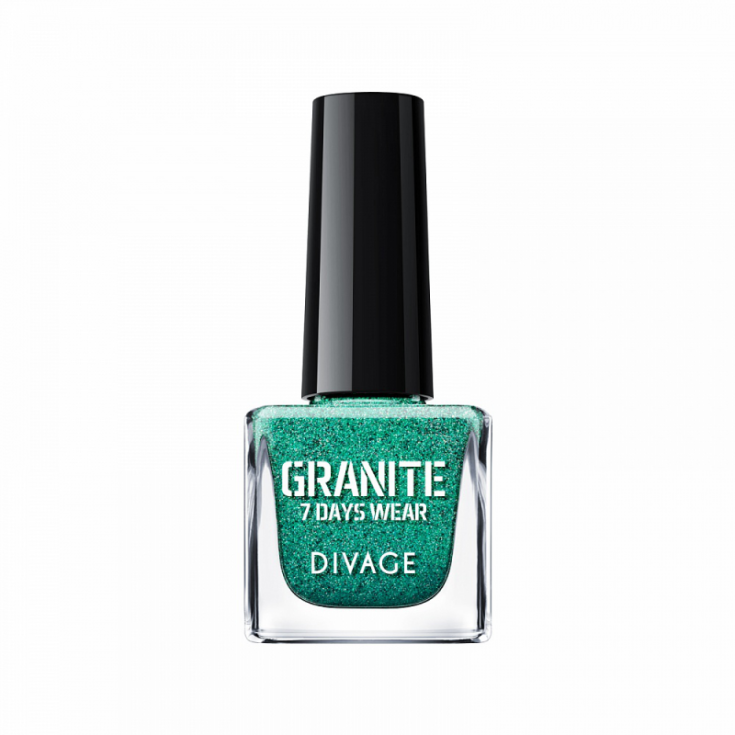 Divage Granite Esmalte de Uñas Efecto Granito 09 Verde