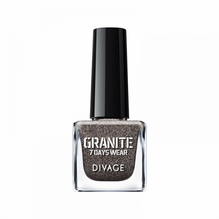 Divage Granite Esmalte de Uñas Efecto Granito 10 Gris