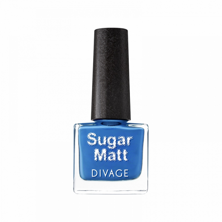 Divage Sugar Esmalte De Uñas Mate Efecto Mate 07 Azul