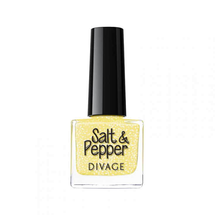 Divage Salt & Pepper Esmalte De Uñas Efecto Sal-Pimienta 01 Lima