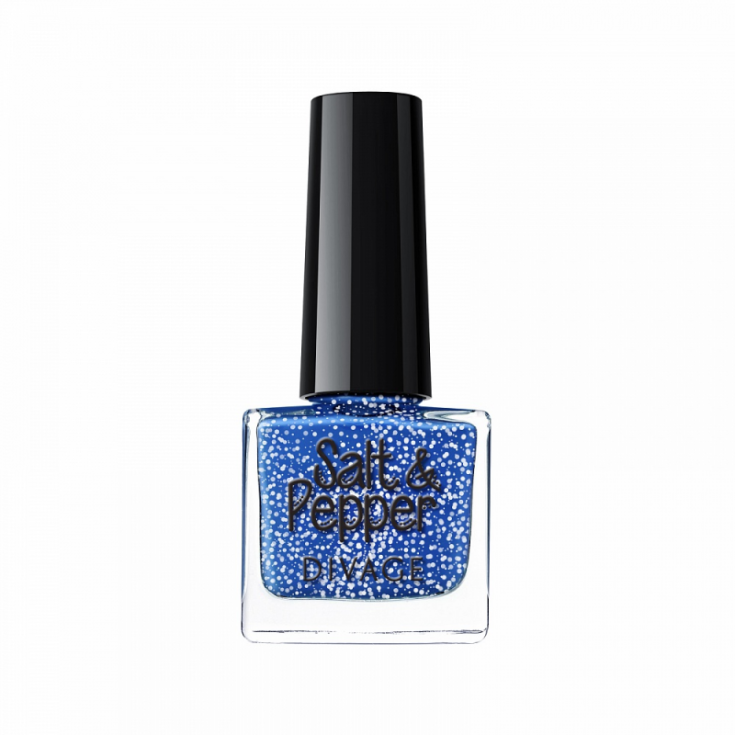 Divage Salt & Pepper Esmalte De Uñas Efecto Sal-Pimienta 07 Blue Note