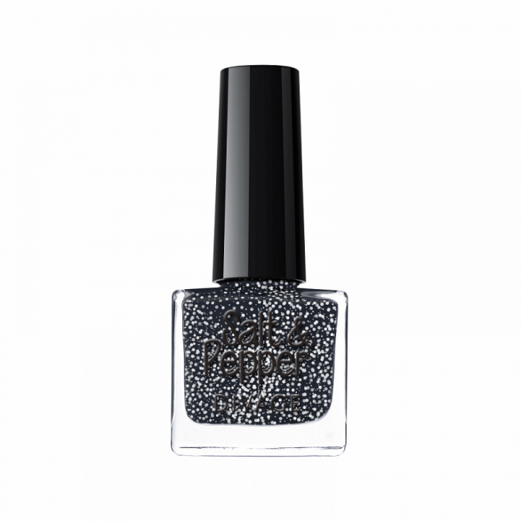 Divage Salt & Pepper Esmalte De Uñas Efecto Sal-Pimienta 10 Negro