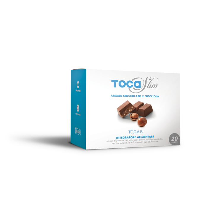 TO.CAS Tocaslim Complemento Alimenticio Chocolate / Avellana 20 Sobres