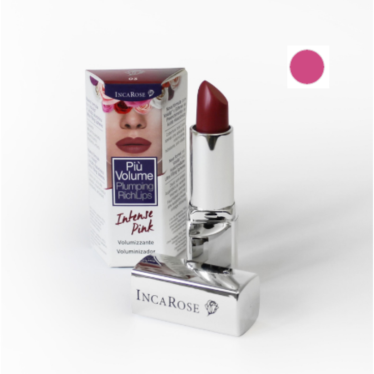 IncaRose Plus Volume Plumping Richlips Lipstick Color 02 Candy Pink