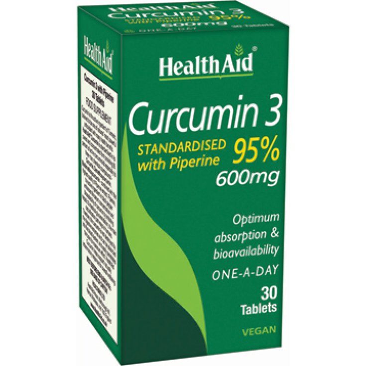 Health Aid Curcumina 3 30 Comp