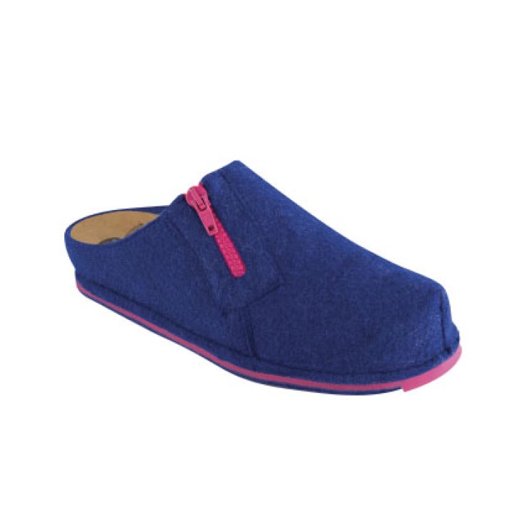 Dr. Scholl's Spikey3 Pantuflas Fieltro Mujer Azul Rey Talla 35