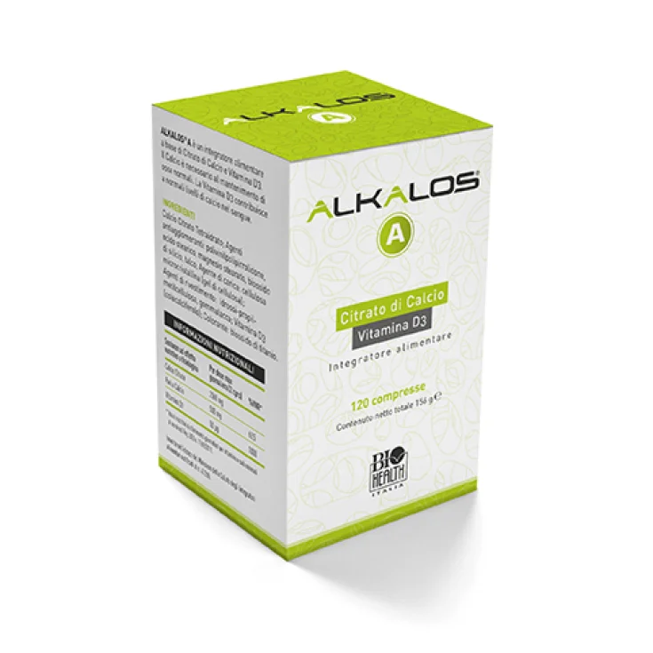 Biohealth Alkalos A Complemento Alimenticio 120 Comprimidos