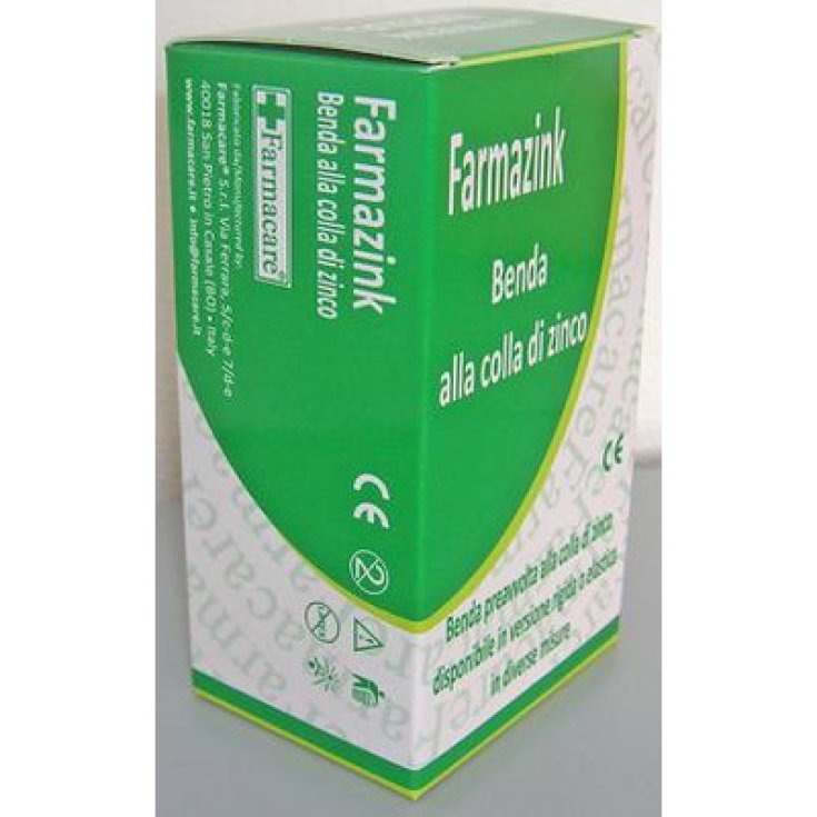 Farmacare Farmaziink Venda Elástica De Pegamento De Zinc 10x5cm 1 Pieza