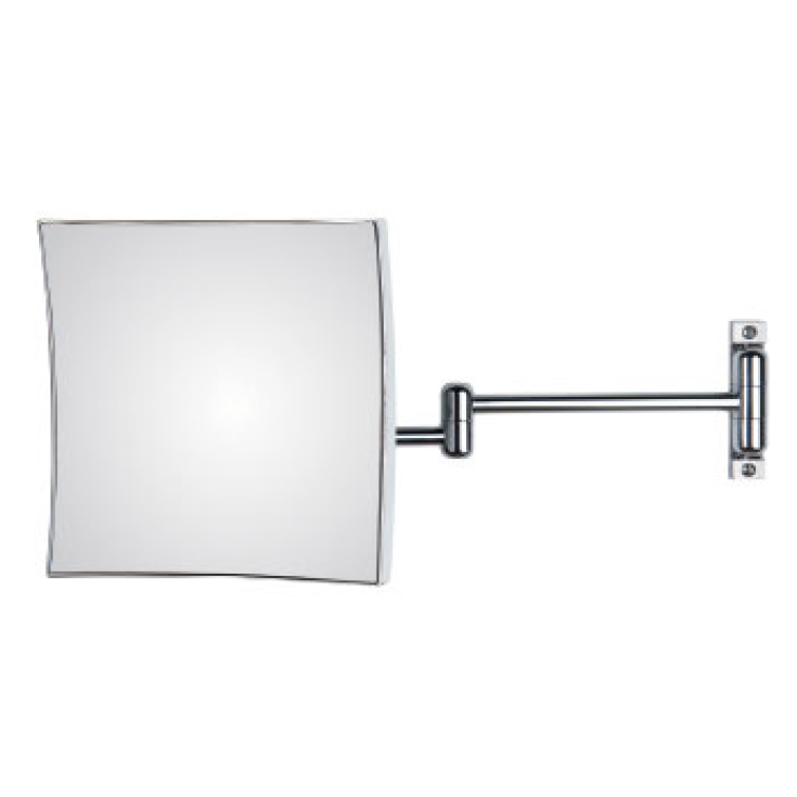 Koh-I-Noor Quadrolo Espejo de Pared Lupa x3 Sin Luz COD 63 / 2KK-3