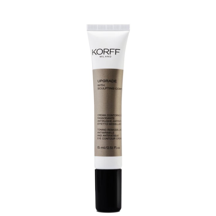 Korff Upgrade Crema Contorno de Ojos Reafirmante Antiarrugas Antifatiga Efecto Modelador 15ml