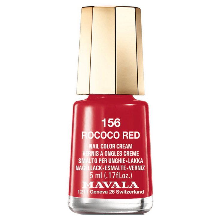 ESMALTE MAVALA 156 ROCOCO ROJO