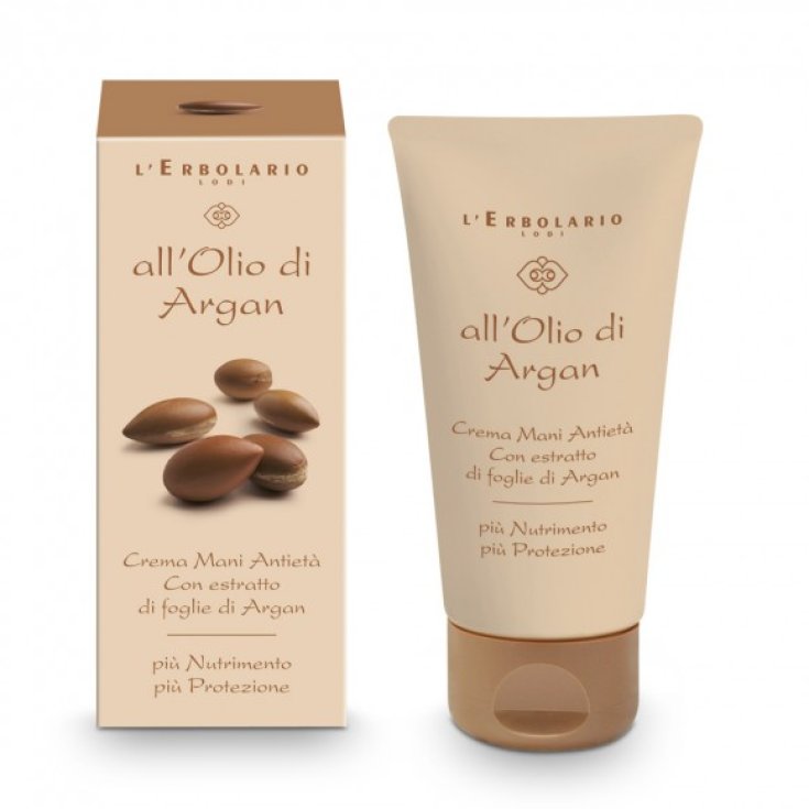 L'Erbolario con Aceite de Argán Crema de Manos Antiedad 75ml