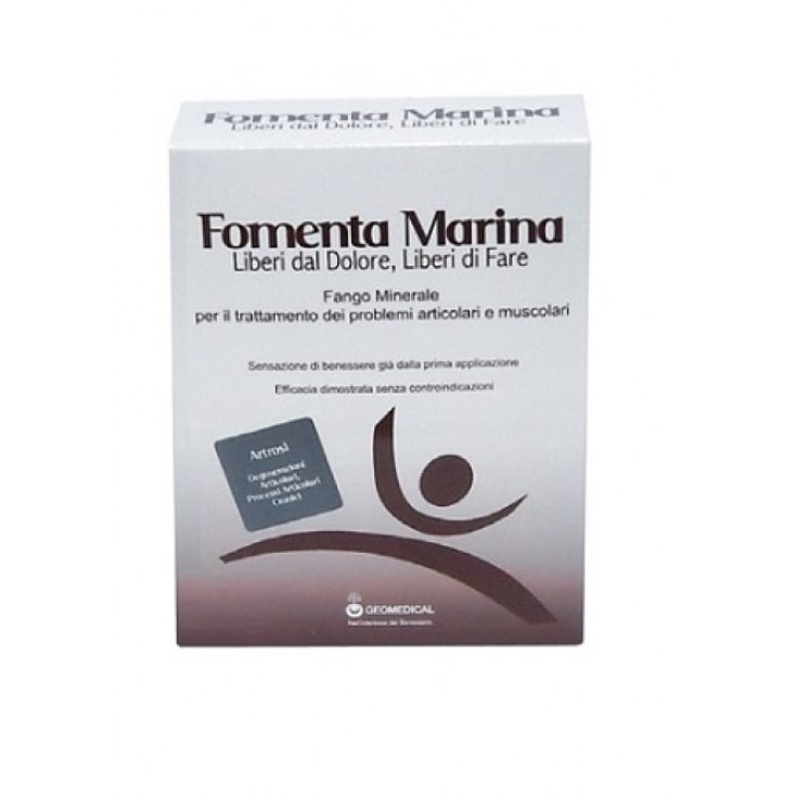 Fomenta Marina Barro Mineral para el tratamiento de problemas articulares y musculares 5 sobres x150g