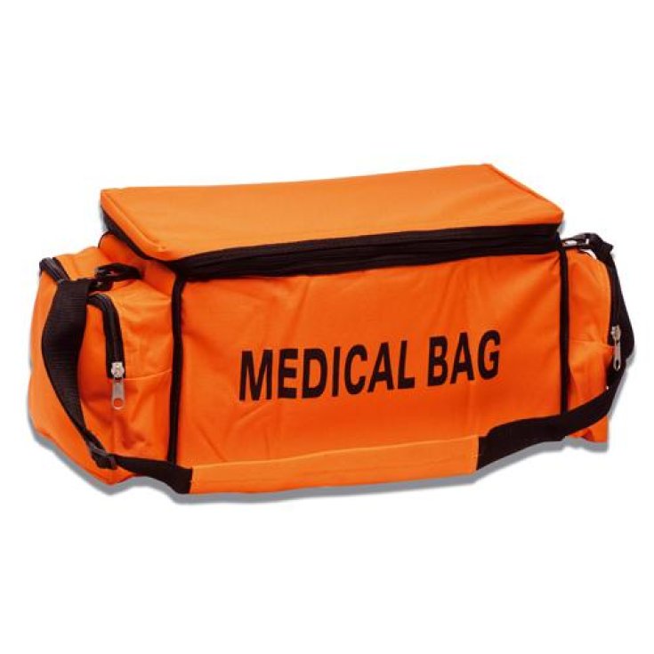 Bolsa médica deportiva vacía de drogas