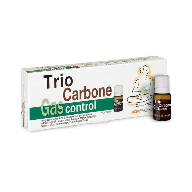 Pool Pharma Triocarbone Gas Control Complemento Alimenticio 7 Botellas De 10ml
